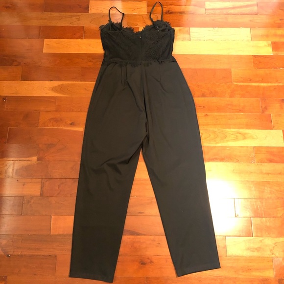 Black Lace Jumpsuit - Picture 4 of 5